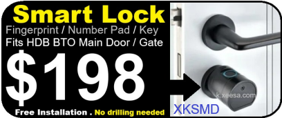 HDB BTO Digital Lock